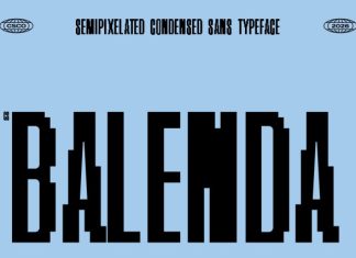 CS Balenda Semipixel Font preview image 1