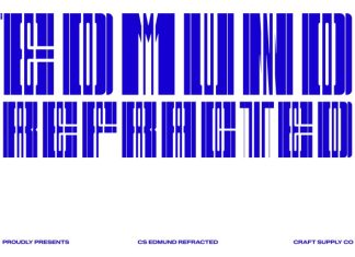 CS Edmund Refracted Font preview image 1