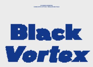 CS Geneva Semipixel Font preview image 2