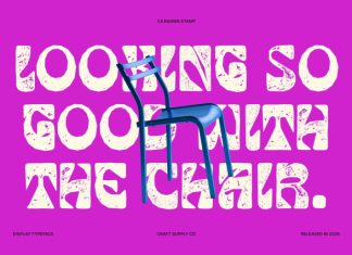 CS Raiden Stamp Font preview image 2