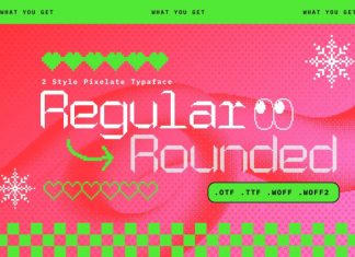 Cas Pixalatte Y2K Pixel 2 Fonts preview image 2