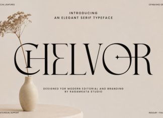 Chelvor – Stylish Ligature Serif Font preview image 1