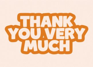 Chunky Sticker Font preview image 2