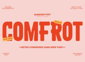 Comfort Font preview image 1
