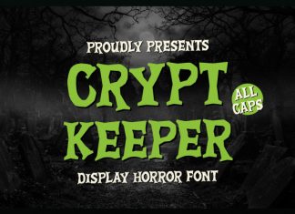 Crypt Keeper Display Horror Font preview image 1