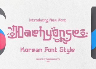 Daehyonse – Korean Font Style preview image 1