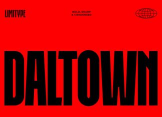 Daltown – Bold Condensed Font preview image 1