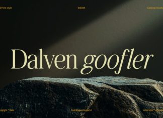Dalven Goofler – Vintage Elegant Font preview image 1