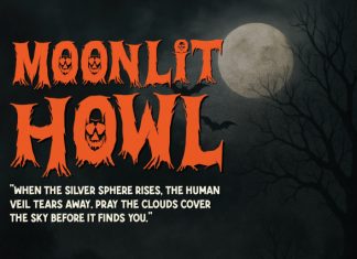 Dread Forest All Caps Horror Font preview image 3