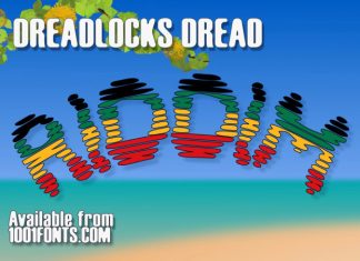 Dreadlocks Dread Font preview image 2