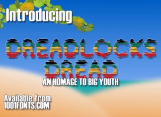 Dreadlocks Dread Font preview image 1