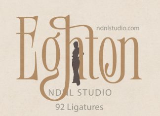 Eghton – Serif Font preview image 1