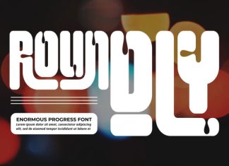 Enormous Progress – Bold Display Font preview image 3