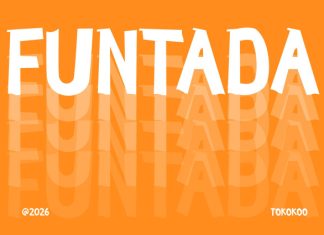 FUNTADA Font preview image 1