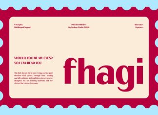 Fagi – Classic Valentine Serif Font preview image 1