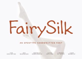 Fairy Silk Handwritten Font preview image 1