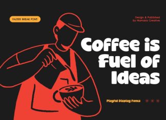 Faster Break – Chunky Bold Display Font preview image 2