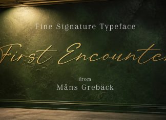 First Encounter Font preview image 1