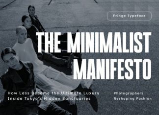 Fringe – Modern Condensed Sans Serif Font preview image 2