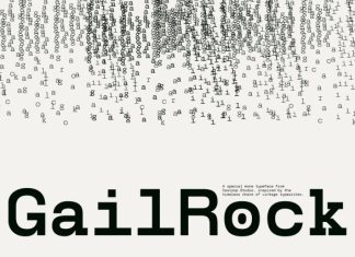 Gail Rock – Typewriter Branding Font preview image 1