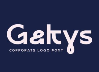 Gakys Font preview image 1