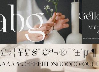 Gellovik Font preview image 2