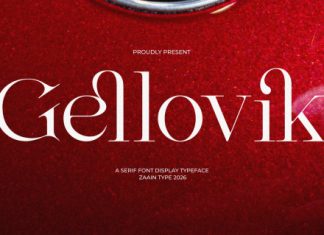 Gellovik Font preview image 1