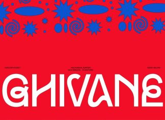 Ghivane – Quirky Trendy Logo Font preview image 1