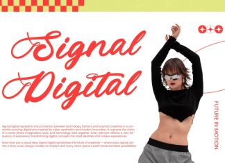 Gintav – Bold Calligraphy Font preview image 2