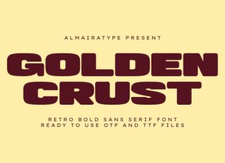 Golden Crust Font preview image 1