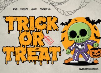 Gorvex – Melting Halloween Graffiti Font preview image 3