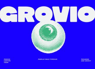 Grovio – Bold Dsiplay Font preview image 1