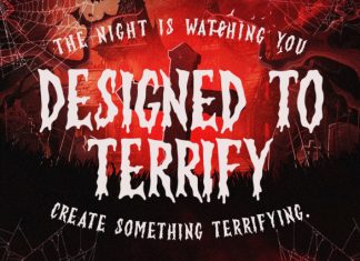 Hellverster – Horror Display Font preview image 3