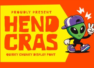 Hend Cras – Display Font preview image 1