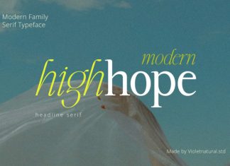 Highhope Font preview image 1