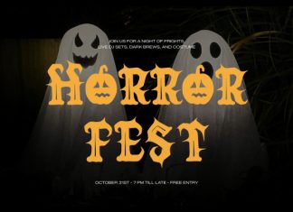 Hollowick Halloween Font preview image 2
