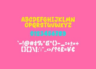 Holly Berry Pop Font preview image 3