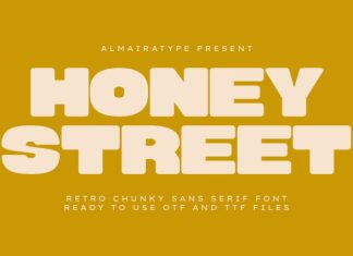 Honey Street Font preview image 1