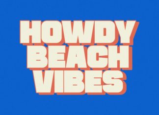 Howdy Beach Font preview image 3