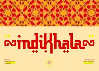 Indikhala Multi-Cultural 7 Fonts preview image 1
