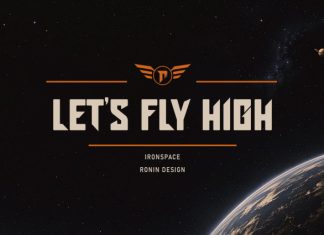 Ironspace – Display Typeface Font preview image 2
