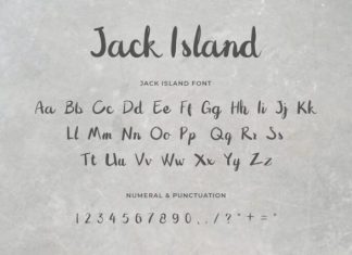 Jack Island Font preview image 3