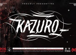 Kazuro Font preview image 1