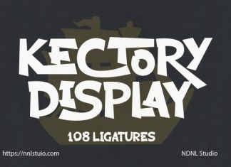 Kectory – Display Font preview image 1