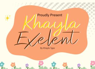 Khayla Exelent Font preview image 1