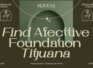Kovela – Modern Elegant Font preview image 3