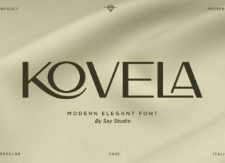 Kovela – Modern Elegant Font preview image 1