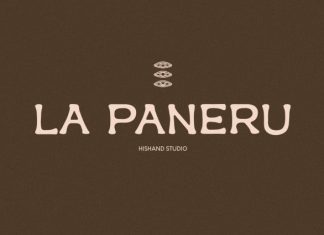 La Paneru Display Font preview image 1