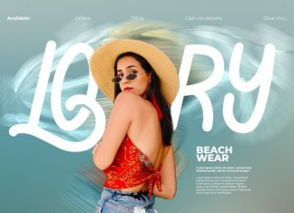 La Tropic Summer Typeface Font preview image 3