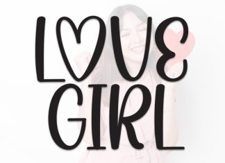 Love Girl Font preview image 1